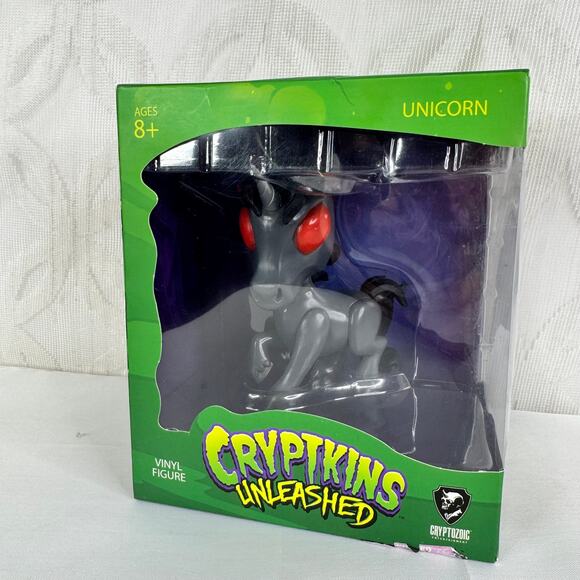 5 for $25| Cryptkins Unleashed Unicorn Vinyl figure Cryptozoic Myth Folklore - Picture 7 of 9